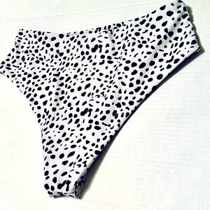 Zaful Animal Print Bikini Bottom